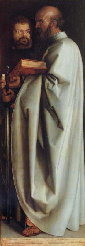 Albrecht Durer The Apostle paul and the evangelist Mark Sweden oil painting art